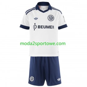 Koszulka FC Schalke 04 Dziecięcy Wyjazdowe Stroje Piłkarskie 2026/27 Krótki Rękaw
